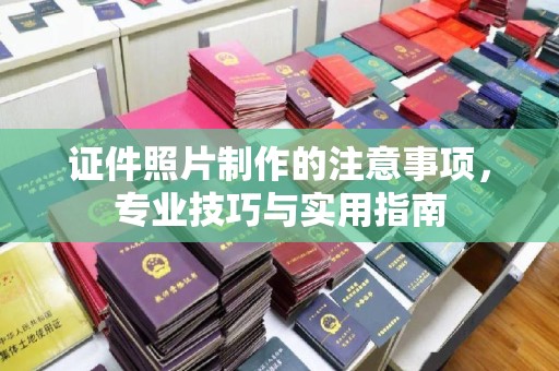 张家川证件照片制作的注意事项，专业技巧与实用指南