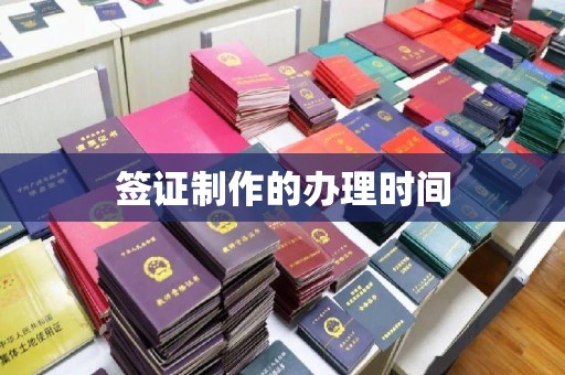 张家川签证制作的办理时间
